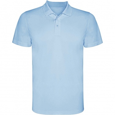 Logo trade advertising products picture of: Monzha short sleeve men's sports polo