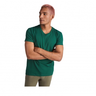 Logotrade promotional gift image of: Samoyedo short sleeve men's v-neck t-shirt