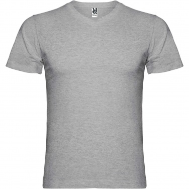 Logo trade business gift photo of: Samoyedo short sleeve men's v-neck t-shirt