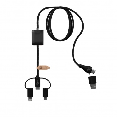 Logotrade promotional item image of: SCX.design C48 CarPlay 5-in-1 charging cable 