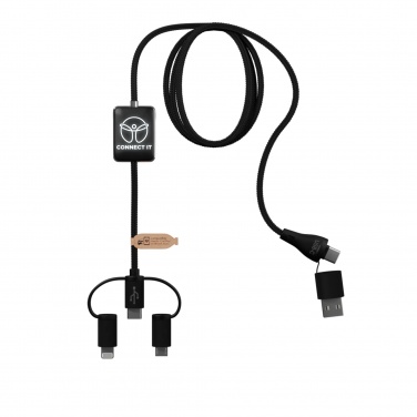Logotrade promotional item picture of: SCX.design C48 CarPlay 5-in-1 charging cable 