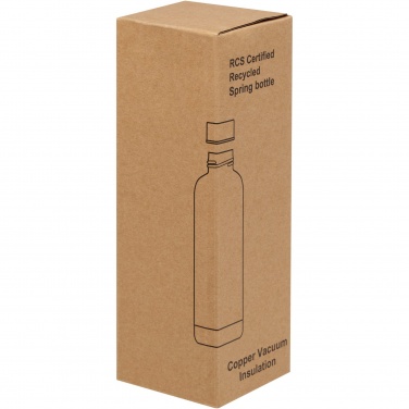 Logo trade advertising product photo of: Spring 500 ml RCS certified recycled stainless steel copper vacuum insulated bottle