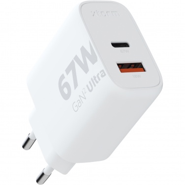 Logotrade business gift image of: Xtorm XEC067 GaN² Ultra 67W wall charger