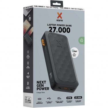 Logo trade promotional merchandise picture of: Xtorm FS5271 Fuel Series 27.000 mAh 67W power bank