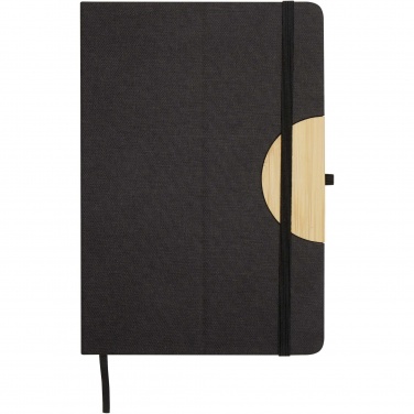 Logotrade business gift image of: Carmen A5 hard cover notebook and ballpoint pen gift set