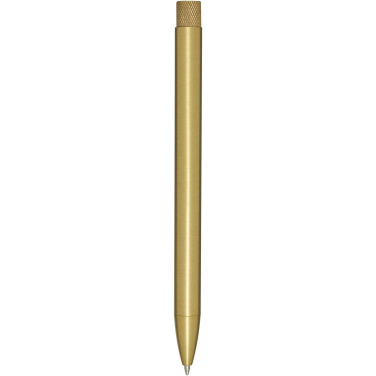 Logo trade promotional product photo of: Beatriz recycled brass ballpoint pen
