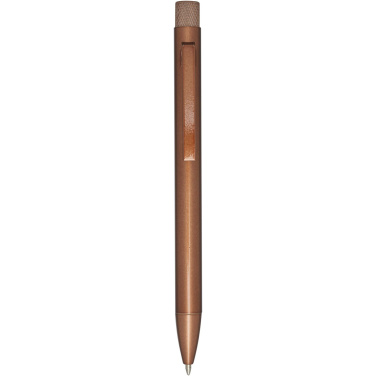 Logotrade advertising product picture of: Beatriz recycled brass ballpoint pen