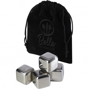 Logotrade promotional merchandise picture of: Froz stainless steel ice cubes set