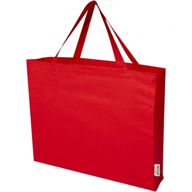 Logo trade promotional items image of: Odessa 220 g/m² GRS recycled cotton large tote bag