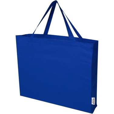 Logo trade promotional giveaways picture of: Odessa 220 g/m² GRS recycled cotton large tote bag