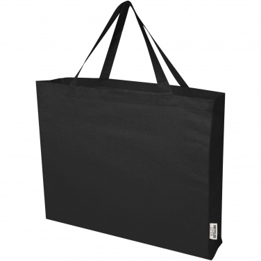 Logotrade corporate gift picture of: Odessa 220 g/m² GRS recycled cotton large tote bag