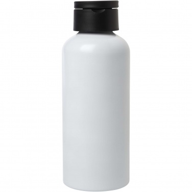Logo trade business gifts image of: Trinity 600 ml RCS certified recycled aluminium water bottle with RPET lid