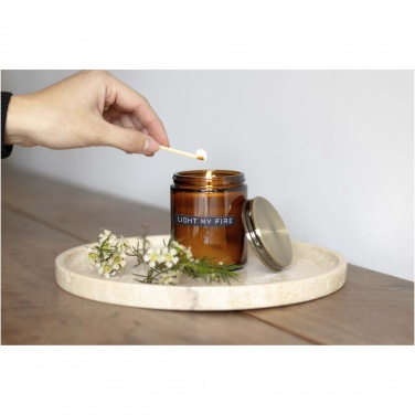 Logotrade promotional gifts photo of: Wellmark cedar wood scented candle medium
