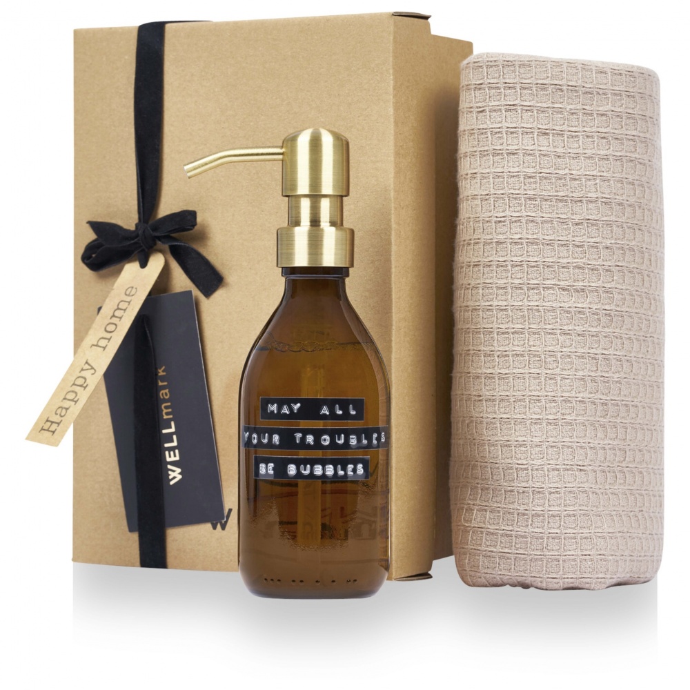 Logo trade promotional item photo of: Wellmark Happy Home gift box