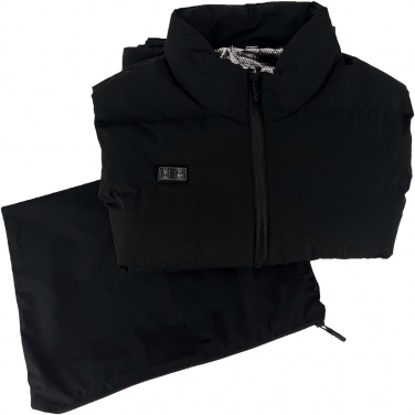 Logo trade promotional giveaway photo of: SCX.design G01 heated bodywarmer with power bank