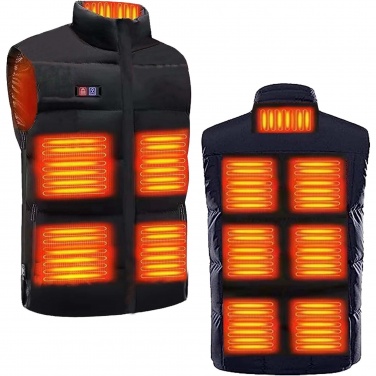 Logo trade corporate gifts picture of: SCX.design G01 heated bodywarmer with power bank