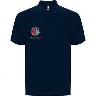 Logo trade promotional merchandise photo of: Centauro Premium short sleeve unisex polo