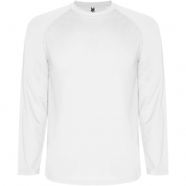 Logo trade corporate gifts image of: Montecarlo long sleeve kids sports t-shirt