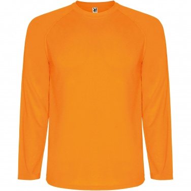 Logo trade promotional products image of: Montecarlo long sleeve kids sports t-shirt