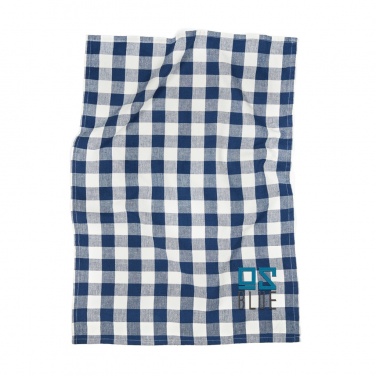 Logo trade promotional items image of: VINGA Clare linen blend kitchen towel
