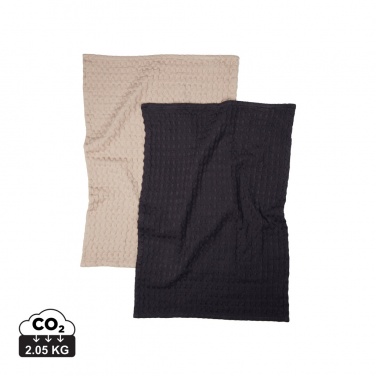 Logotrade advertising products photo of: VINGA Cromer waffle kitchen towel, 2 pcs