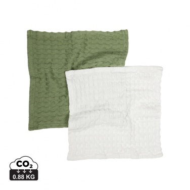 Logotrade promotional products photo of: VINGA Cromer waffle dish cloth, 2 pcs