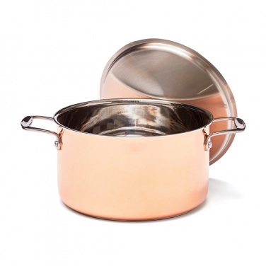 Logo trade promotional gift photo of: VINGA Baron copper saucepan