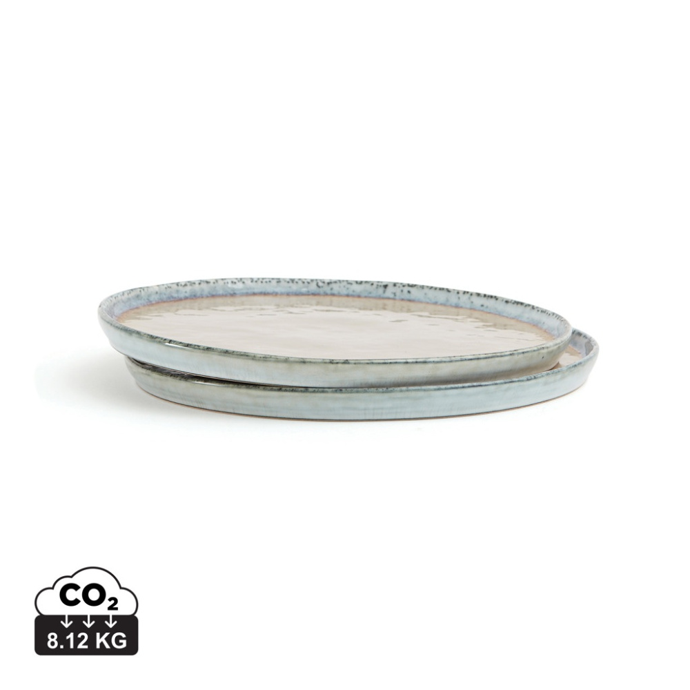 Logotrade promotional merchandise picture of: VINGA Nomimono plate 26,5 cm, 2 pcs set