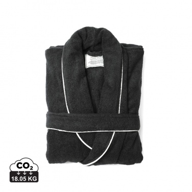 Logo trade promotional giveaways picture of: VINGA Harper bathrobe L/XL