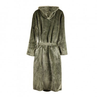 Logo trade promotional gifts image of: VINGA Louis luxury plush GRS RPET robe size S-M
