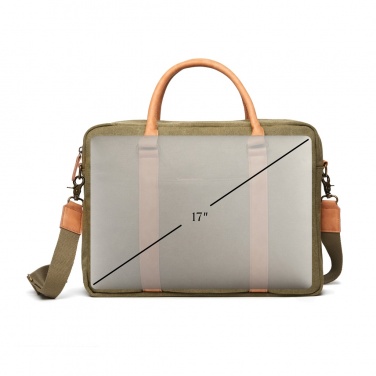 Logotrade promotional gift image of: VINGA Bosler RCS recycled canvas computer bag