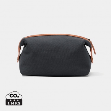 Logo trade business gifts image of: VINGA Sloane toiletry bag RCS recycled polyester