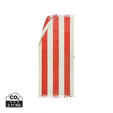 Logo trade corporate gifts picture of: VINGA Valmer beach towel