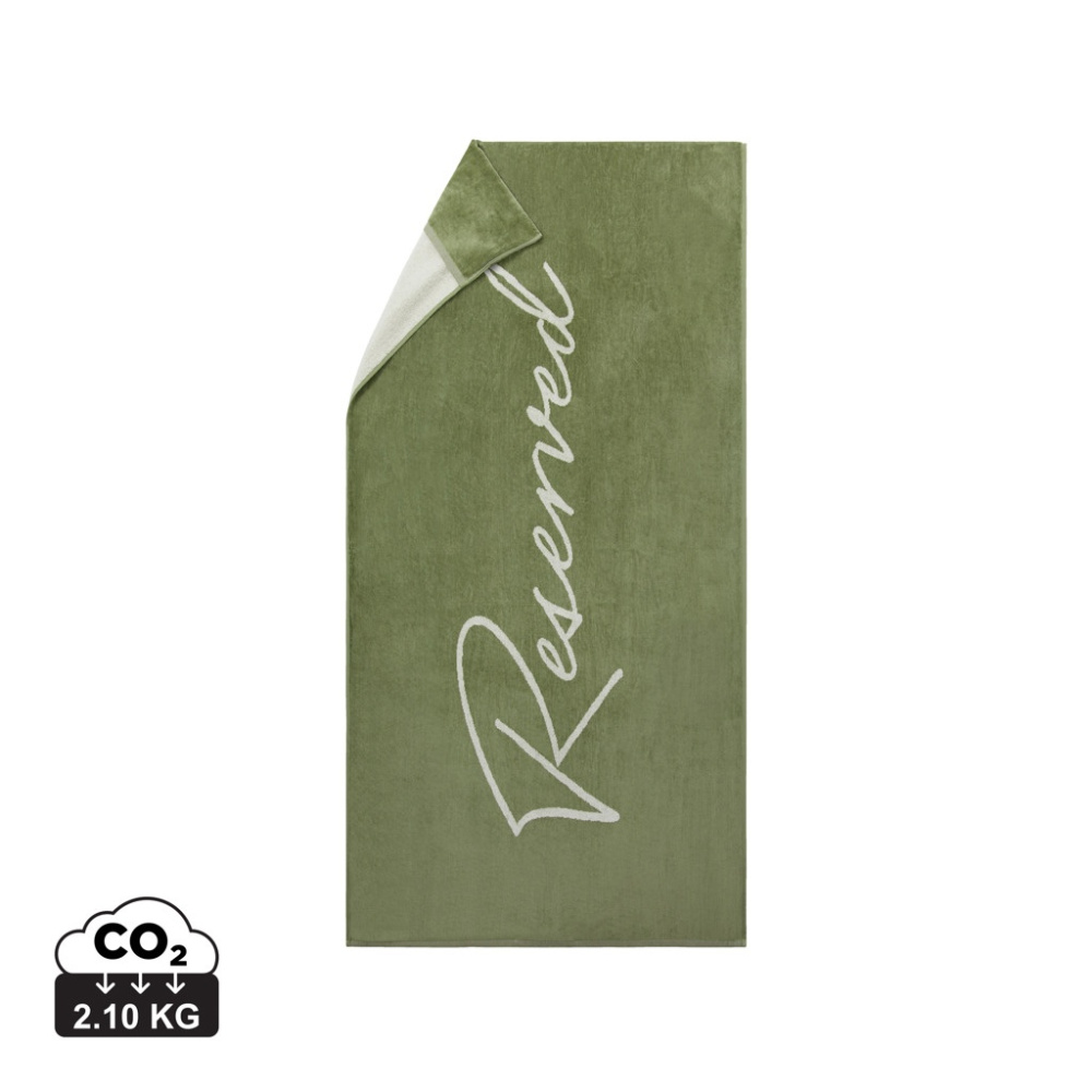 Logo trade promotional giveaways picture of: Vinga Lounge chair towel