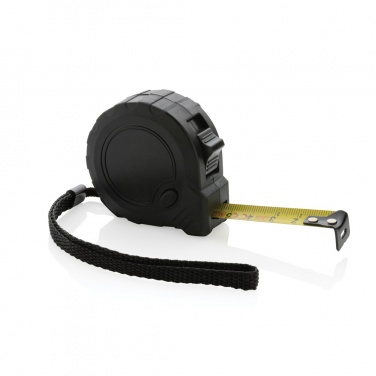 Logotrade promotional gift image of: RCS recycled plastic 3M/16 mm tape with stop button