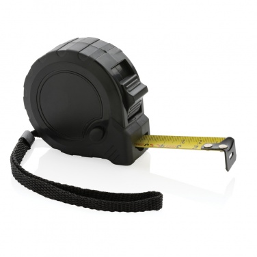 Logo trade promotional gifts picture of: RCS recycled plastic 5M/19 mm tape with stop button