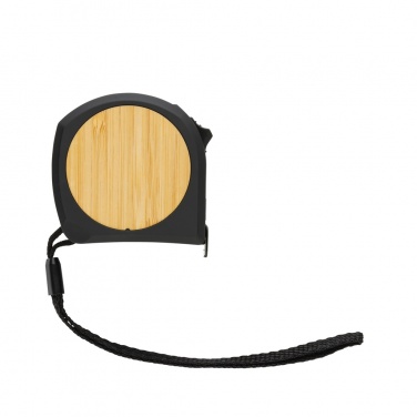 Logo trade promotional giveaways picture of: RCS recycled plastic bamboo tape 5M/19mm