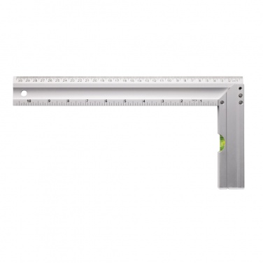 Logo trade promotional giveaways image of: Ruler with level