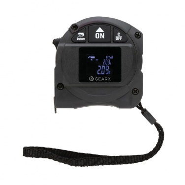 Logotrade promotional merchandise image of: Gear X measuring 5M tape with 30M laser