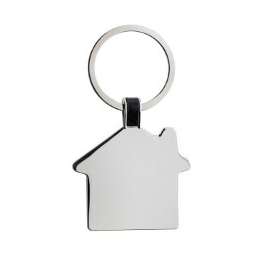 Logotrade promotional giveaway picture of: RCS recycled zinc alloy house keyring