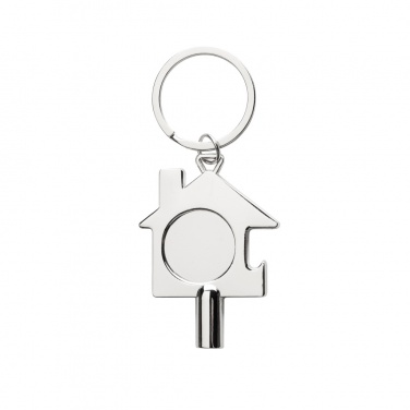 Logotrade promotional merchandise picture of: RCS recycled zinc alloy 3 in 1 keychain
