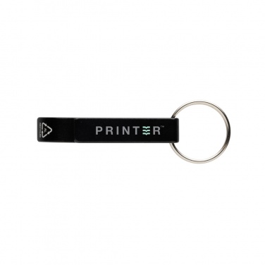 Logo trade promotional giveaways image of: RCS recycled aluminum bottle and can opener