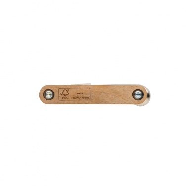 Logo trade promotional merchandise photo of: Wooden hex tool