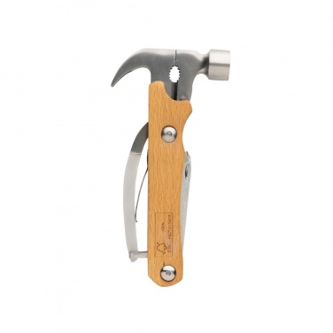 Logo trade promotional item photo of: Wooden multi-tool hammer