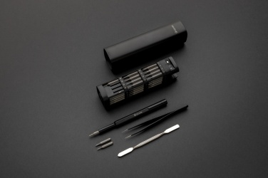 Logo trade promotional items image of: Gear X RCS recycled aluminum precision screwdriver set 46 pc