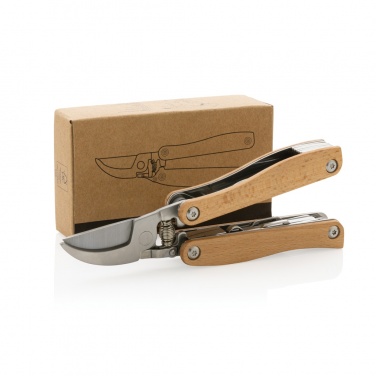 Logo trade promotional products picture of: Wooden garden multi-tool