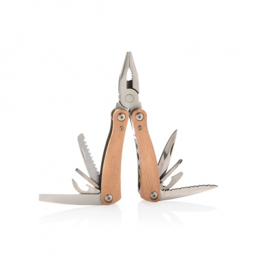 Logo trade promotional giveaways image of: Wood multitool