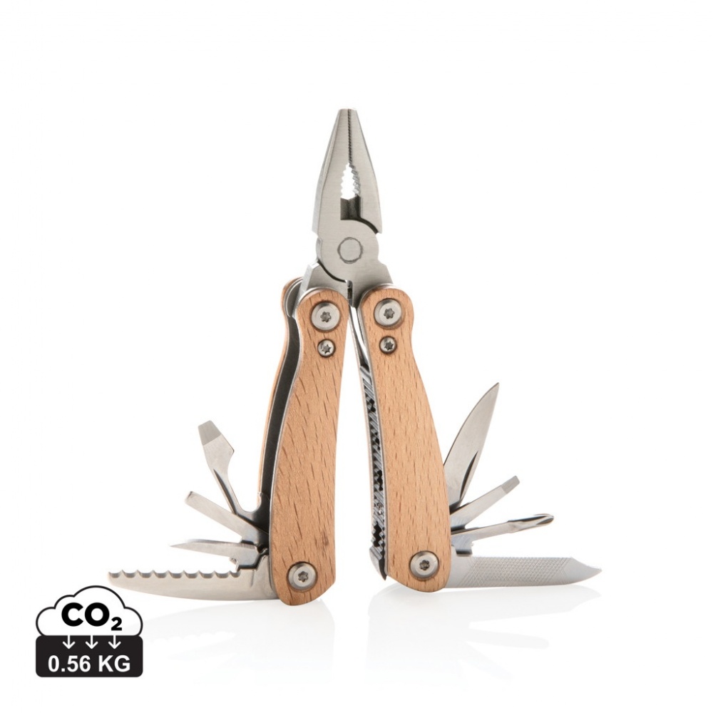 Logotrade promotional merchandise picture of: Wood multitool mini