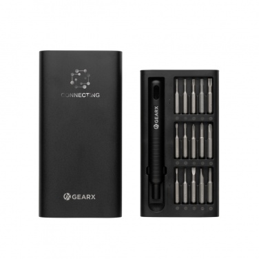 Logotrade business gift image of: Gear X 31 in 1 precision screwdriver set