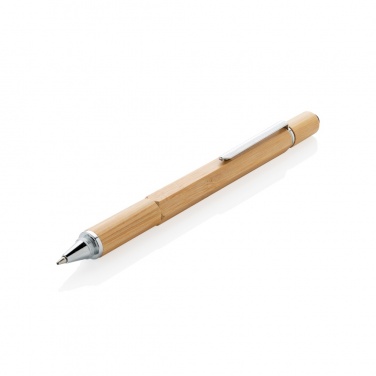 Logo trade corporate gifts image of: Bamboo 5-in-1 toolpen